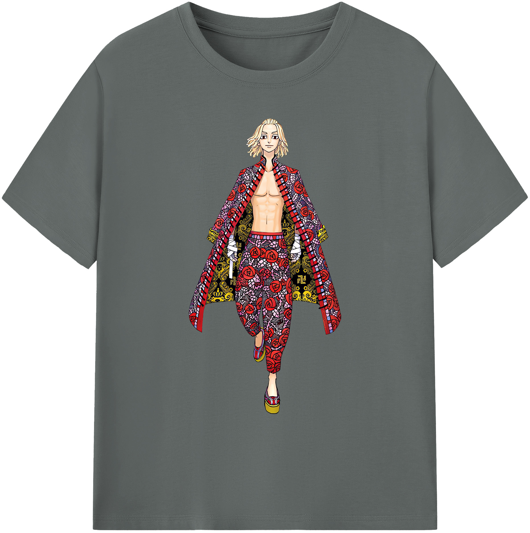 （画像用） 東京リベンジャーズ Tokyo Revengers 綿100％ メンズ半袖Tシャツ｜肌触りやわらか＆通気性